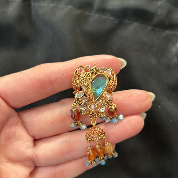 Turquoise Gold Indian/pakistani Set - Picture 2 of 2